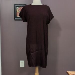 Universal Standard Size 4 Black Cherry Avenir Dress